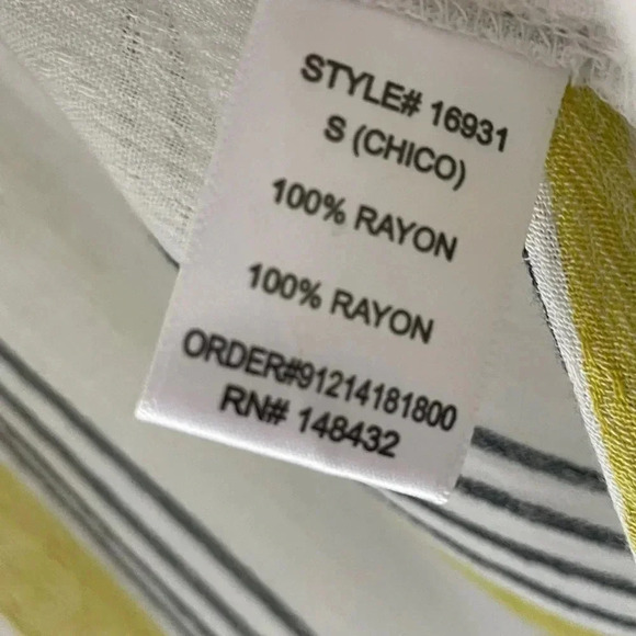 Tie Front Striped Tank Top Yellow - Picture 3 of 5